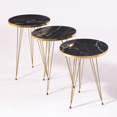 Round 3pcs Nesting Table set
