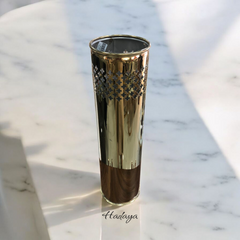 Golden Steel Flower Pot
