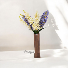 Wooden Flower Vase