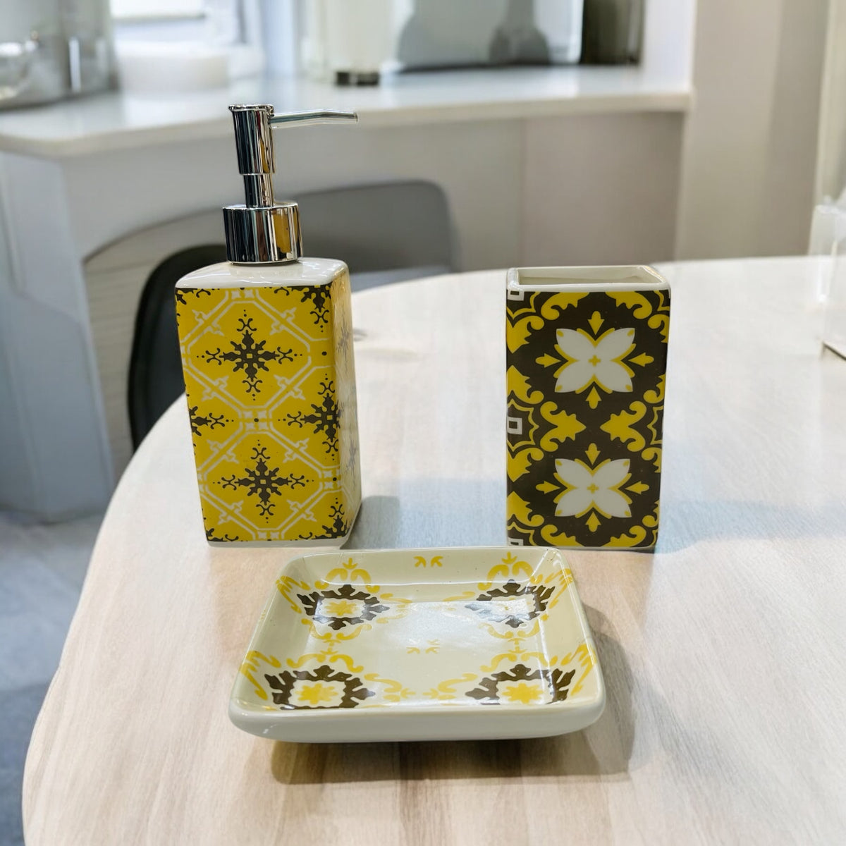 Ceramic Bath Set 3pcs