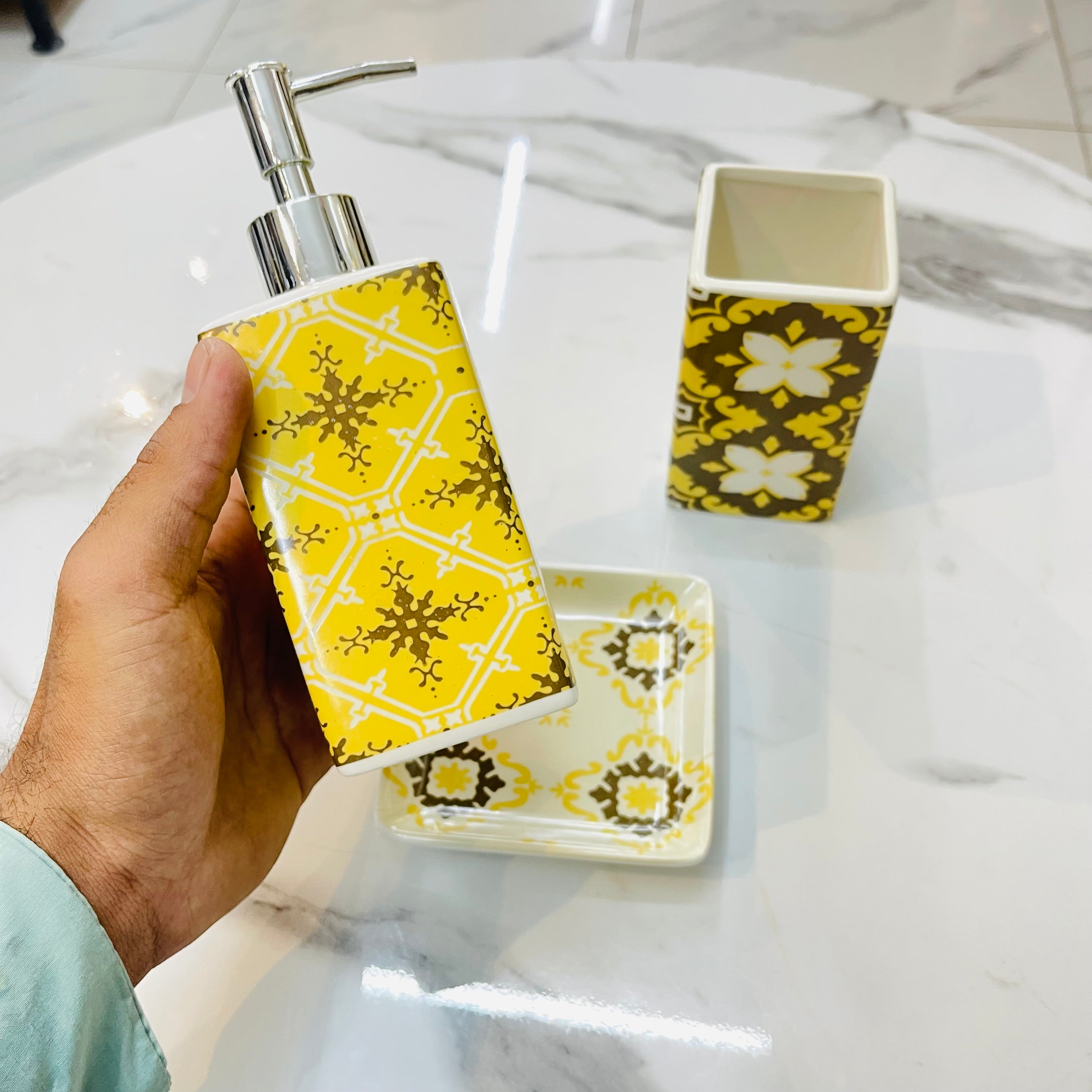 Ceramic Bath Set 3pcs