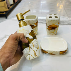 Ceramic Bath Set 4pcs