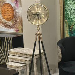 Tripod Floor Clock